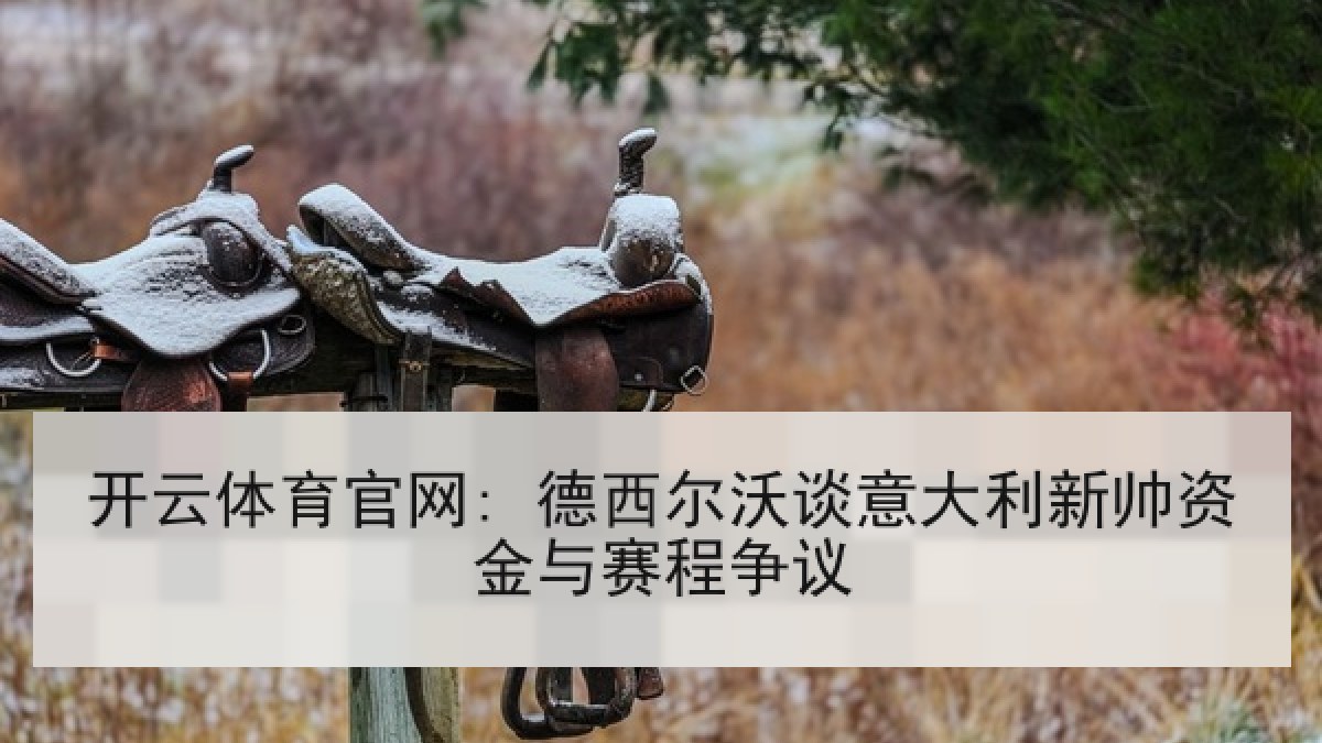 开云体育官网: 德西尔沃谈意大利新帅资金与赛程争议 开云体育官网: 德西尔沃谈意大利新帅资金与赛程争议